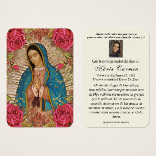 Santa Oración de Nuestra Señora de Guadalupe