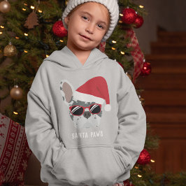 Santa Paws Navidad Blue Merle Bulldog Francés