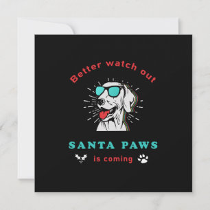 Santa Paws se acerca a la Navidad Vieja