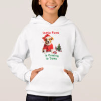 Santa Paws viene a Mascota festivo