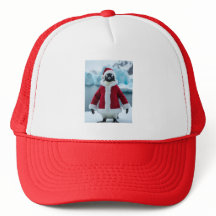 santa penguin gorra