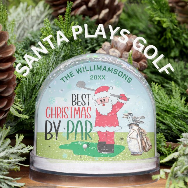 SANTA PLAYS GOLF BEST CHRISTMAS BY PAR NAME YEAR  (Subido por el creador)