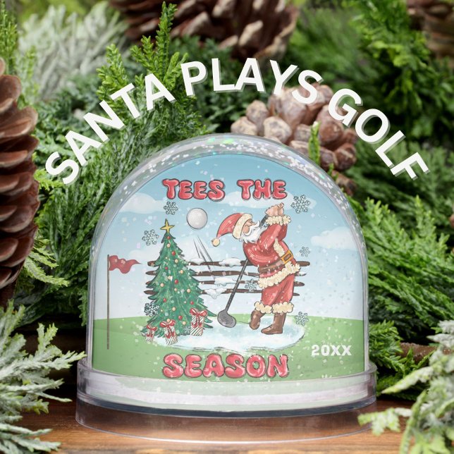 SANTA PLAYS GOLF TEES THE SEASON (Subido por el creador)