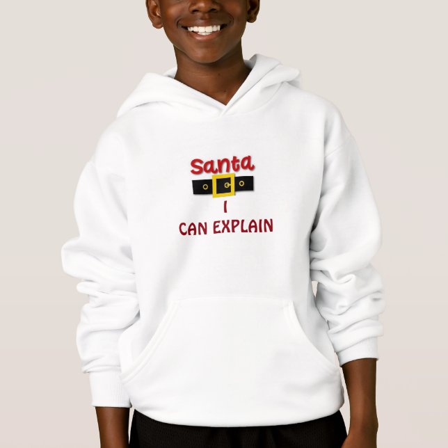 SANTA *PUEDO EXPLICAR LA Camiseta DE UN NIÑO (Anverso)