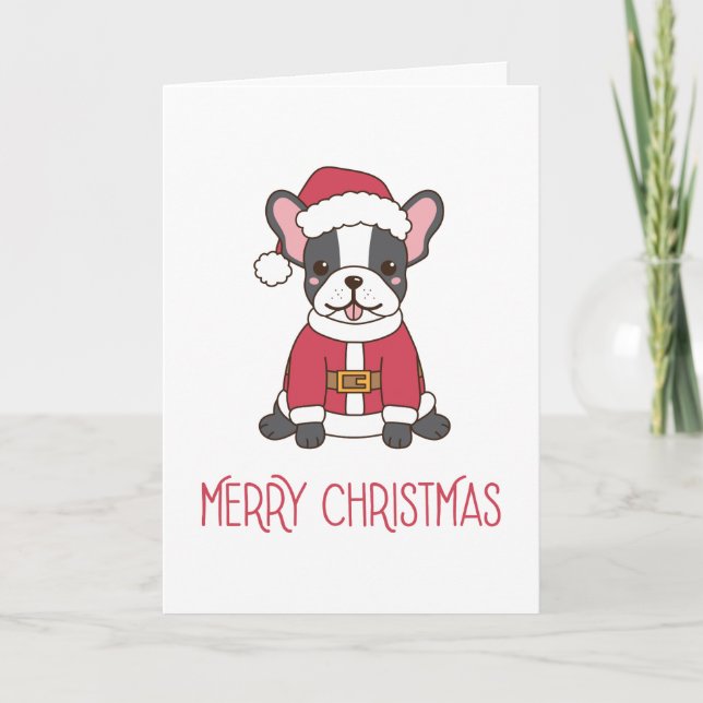 Santa Pug Feliz Navidad (Anverso)
