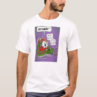 Santa "quién Farted?!" Camiseta del navidad del