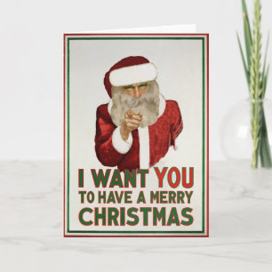Santa quiere que tengas una Feliz Navidad