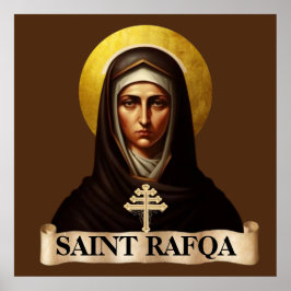 Santa Rafqa, Monja Maronita, Póster de 40" x 40"