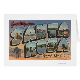 Santa Rosa, New México - escenas grandes de la