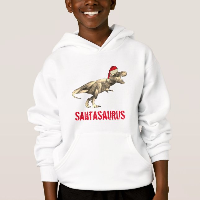 Santa saurios Dinosaurio de Navidad Elfo T Rex Esp (Anverso)