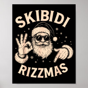 Santa Seis Siete Meme 67 Manos Señal Rizz Skibidi 