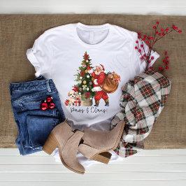 Santa Shirt | Camiseta de Navidades de Paws & Clau