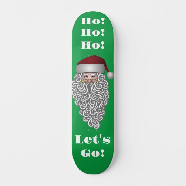 Santa Skateboard (Anverso)