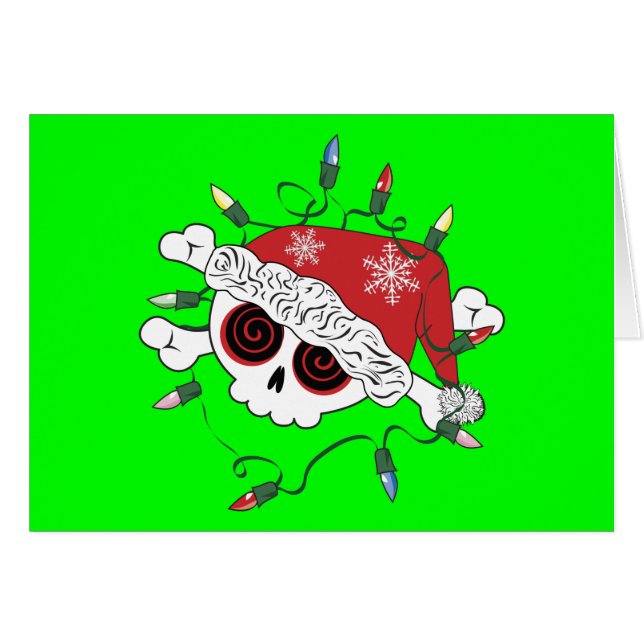 Santa Skull (Anverso (Horizontal))