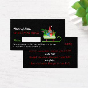 Santa Sleigh, Fiesta Navidad Raffle