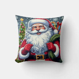Santa sobre una almohada