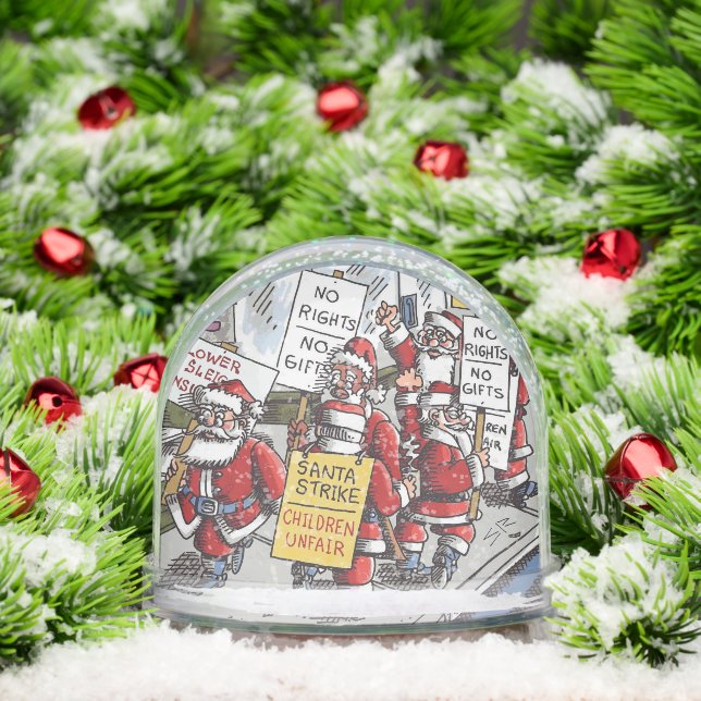 Santa Strike snow globe (Navidad)