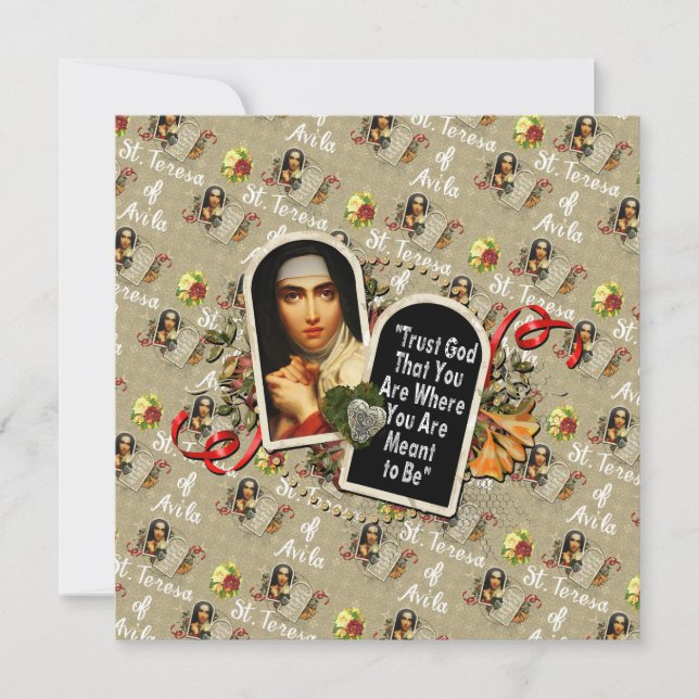 Santa Teresa de Ávila (Anverso)