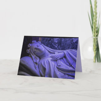 santa teresa de la tarjeta de saludo de lisieux
