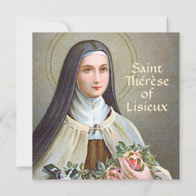 Santa Teresa de Lisieux la Flor Pequeña (BJE 01) (Anverso)