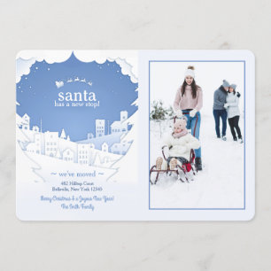 Santa Tiene Nueva Tarjeta De Fotos De Festividades