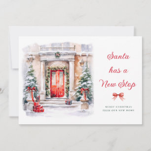 SANTA TIENE UNA NUEVA PARADA invitación de despl