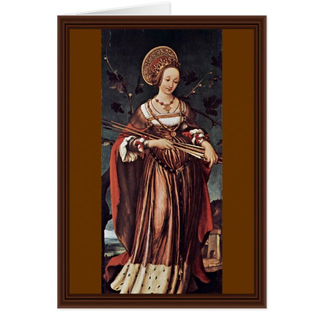 Santa Ursula de Hans Holbein el más joven (Frente)