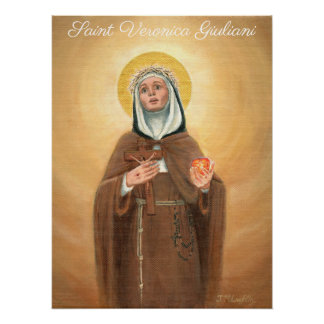Santa Verónica Giuliani, Póster