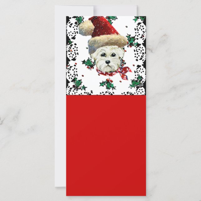 Santa Westie (Anverso)