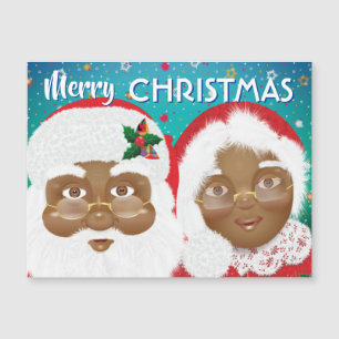 Santa y Claus, afroamericanos
