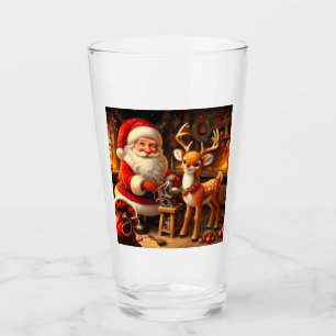 Santa y reno