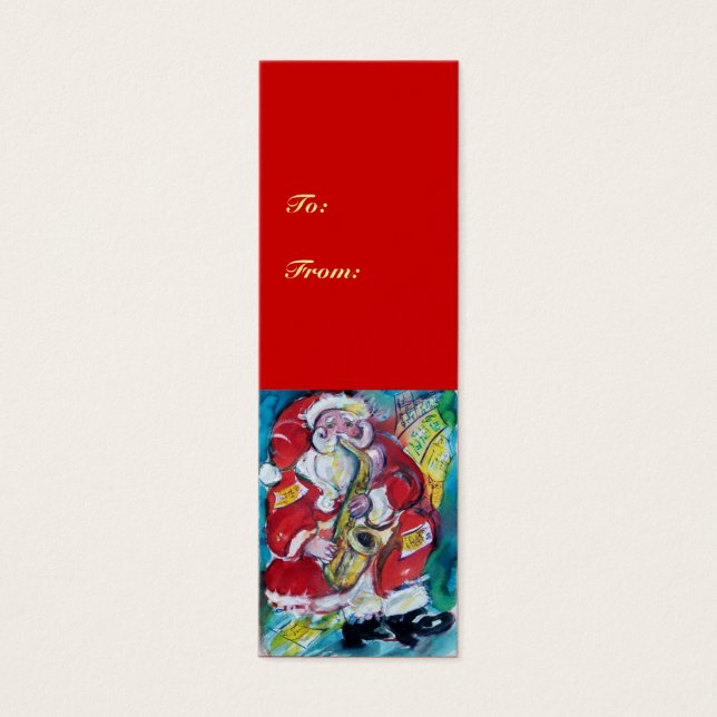 SANTA y SAX, FIESTA de NAVIDADES (Frente)