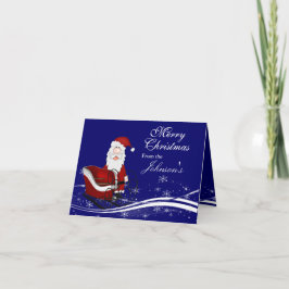 Santa y su navidad del trineo