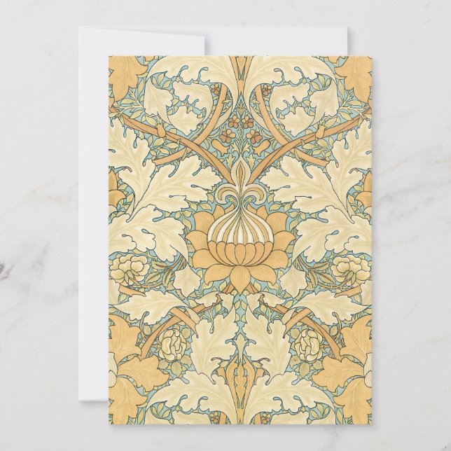 Santiago por William Morris, Acanthus Sale (Anverso)