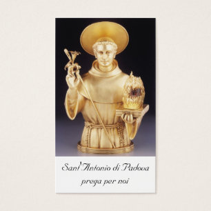 Santino de Sant'Antonio - tarjeta santa de St