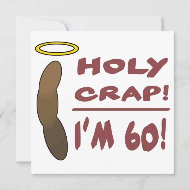 ¡Santo Crap, tengo 60 años! (Anverso)