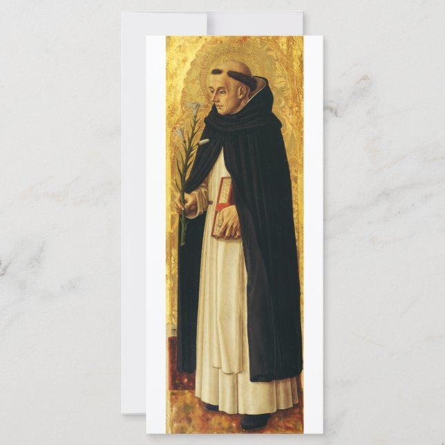 Santo Domingo por Carlo Crivelli (Anverso)