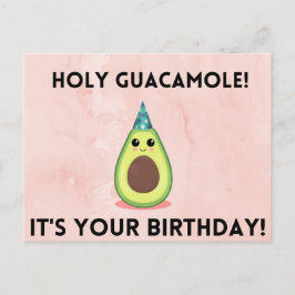 ¡Santo Guacamole, es tu cumpleaños! Tarjeta divert