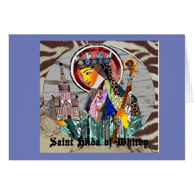 Santo Hilda de Whitby (Anverso (Horizontal))