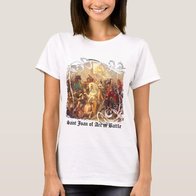 Santo Juana de Arco en la camiseta ligera de las (Anverso)