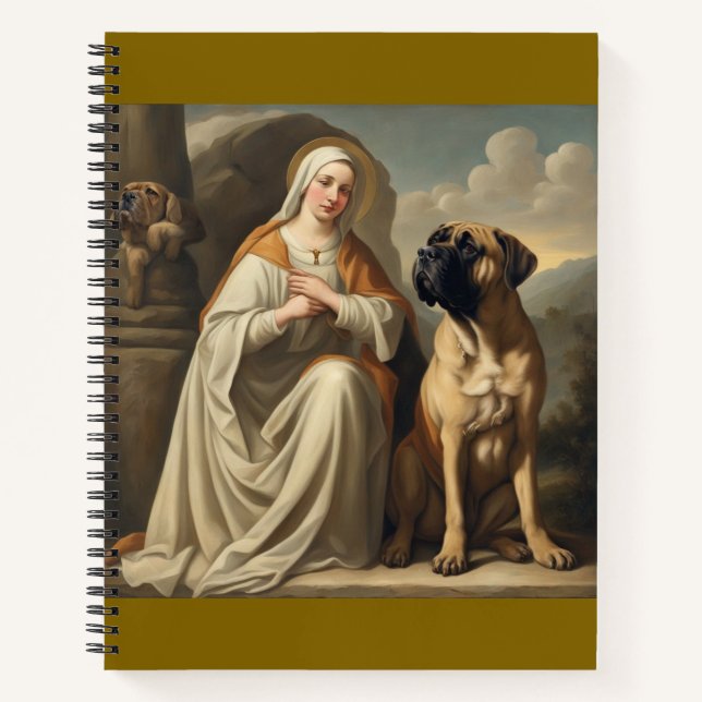santo patrón del cuaderno de bullmastiffs (Anverso)
