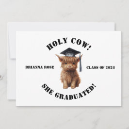 ¡Santo presupuesto! Invitación a la graduación en 