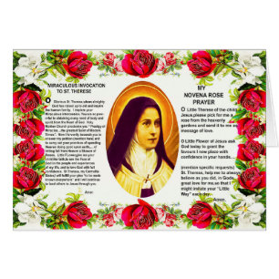 Santo Teresa la pequeña flor de Jesús
