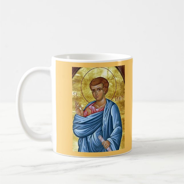 Santo Thomas* la taza del apóstol (Izquierda)
