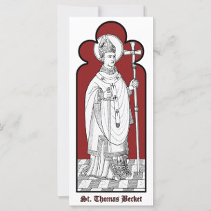 Santo Tomás Becket sosteniendo una espada (M 033)