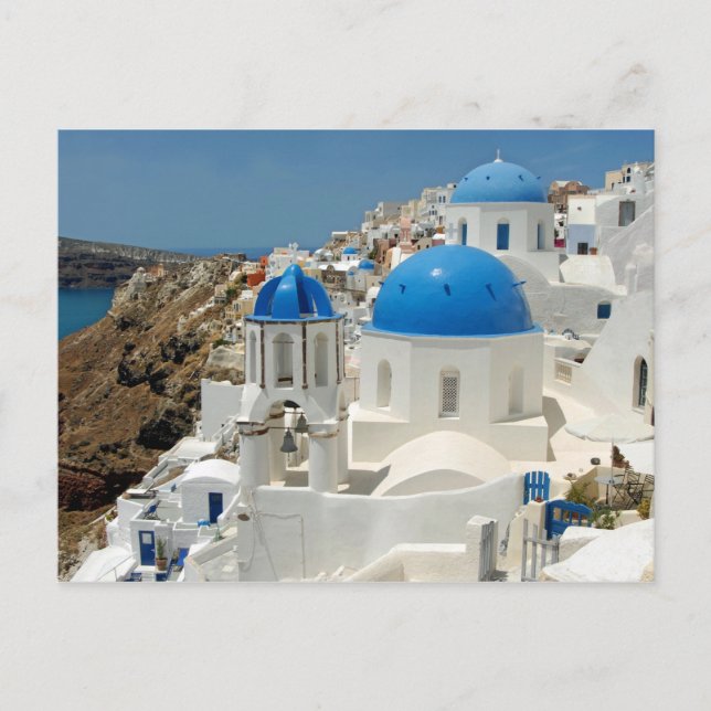 Santorini 1 postal (Anverso)