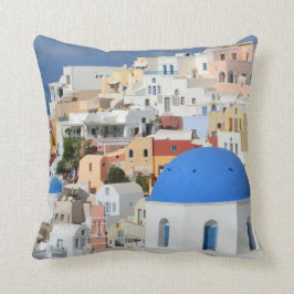 Santorini, almohada de la foto de Oia