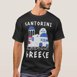 Santorini, camiseta de Grecia