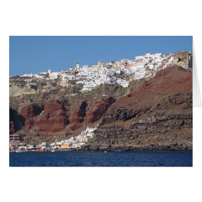 Santorini Grecia (Anverso (Horizontal))