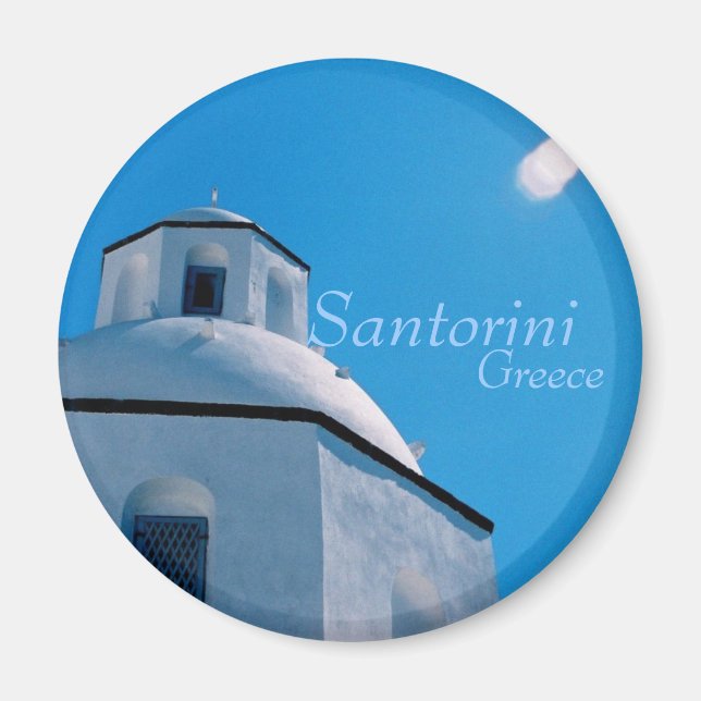 Santorini, imán griego (Frente)